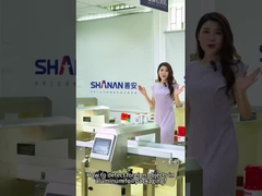 Η σειρά SA503 Μαγνητικός ανιχνευτής μετάλλων τροφίμων με επαγωγή μέσω πλάτους και ευαισθησίας Fe 1,0 mm