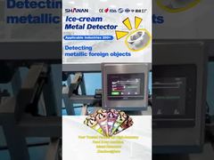 Παρουσιάζουμε Μεταφορικό Ιμάντα Συσκευασίας Αλουμινόχαρτου, Βιομηχανίες Επεξεργασίας Τροφίμων, Ανιχνευτή Μετάλλων Για Εσάς