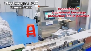 Υψηλής ταχύτητας Dynamic Checkweigher για ακριβή συσκευασία