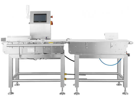 Checkweigher σάλτσας τσίλι δυναμική μηχανή με το μεταφορέα κυλίνδρων