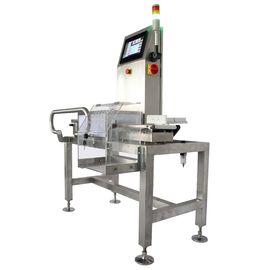 Checkweigher επεξεργασίας παραγωγής κλίμακα για το ζύγισμα των συσκευασιών, μέγεθος που προσαρμόζεται