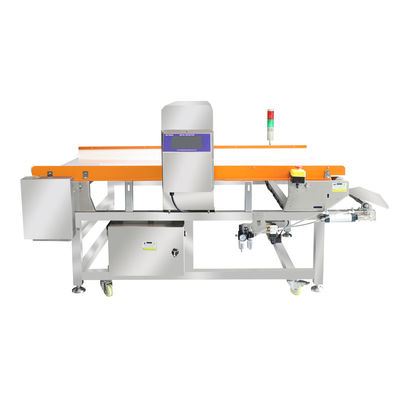 Προσαρμόστε το μέγεθος της σήραγγας Ανιχνευτής μετάλλων τροφίμων Βιομηχανικός εξοπλισμός επιθεώρησης ασφάλειας τροφίμων για ανίχνευση ρύπων