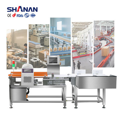 Εικονική οθόνη IP65 Αδιάβροχο Checkweigher Μεταφορέας Σκηνομετρητής Χάλυβα