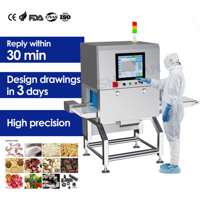 Σύστημα Επιθεώρησης Βιομηχανικών Ακτίνων Χ, Μηχάνημα Ακτίνων Χ Τροφίμων που Χρησιμοποιεί Λειτουργία Οθόνης Αφής για Γρήγορη Επιθεώρηση και Επιθεώρηση Ασφάλειας Τροφίμων