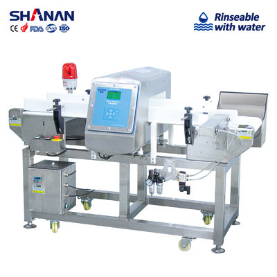 Αδιάβροχο Αυτόματο Ξέπλυμα Τροφίμων με νερό Ανιχνευτής Μετάλλων Εξοπλισμός Ανίχνευσης Μετάλλων Τροφίμων