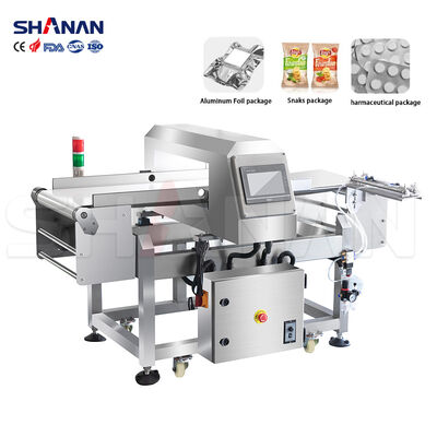 Συσκευασία από αλουμινόχαρτο Ανιχνευτής μετάλλων Δημητριακά Γάλα Καραμέλες Αποξηραμένα θαλασσινά Ανιχνευτής μετάλλων