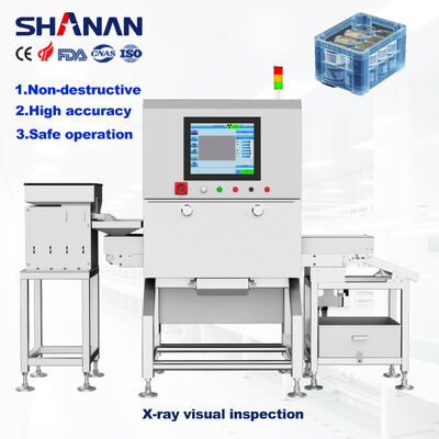 Εργοστάσιο Ασφάλειας Τροφίμων Αυτοματοποιημένη Απορρίψη Μηχανή Ανίχνευσης Χονδρικών Ακτίνων