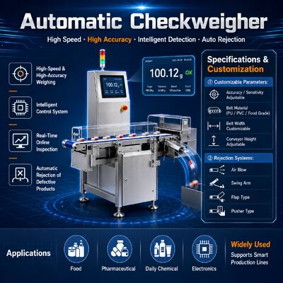 Αυτοκινητική συσκευασία ζύγισης 500kg-800kg με λειτουργία απόρριψης