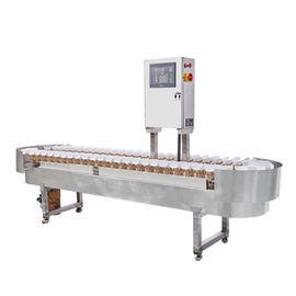 304 SS πολυ - Weigher ελέγχου βαθμού ταξινομώντας μηχανή για τη υψηλή ταχύτητα φετών ψαριών